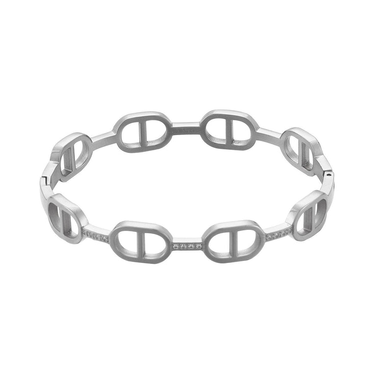 Edelstahl-Zirkon-Armband